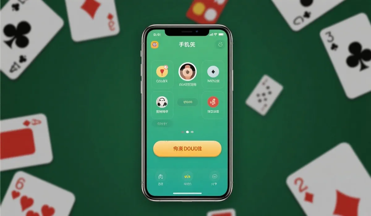 在线斗地主移动端示意